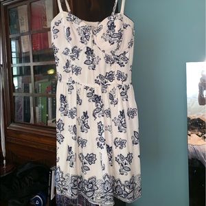 pattern romper spaghetti straps